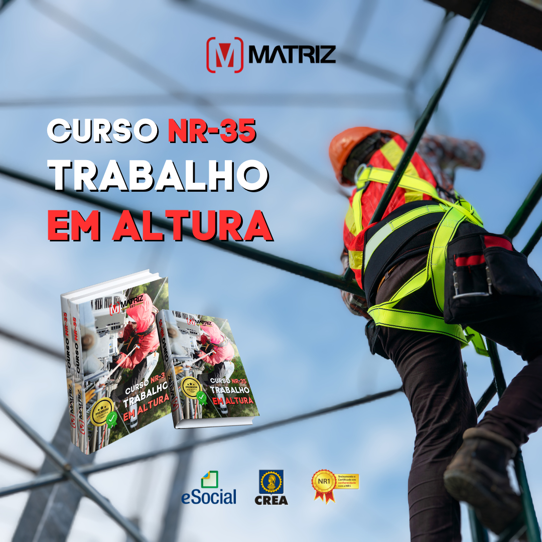 Curso NR 35 | Seguran&ccedil;a no Trabalho em Altura (Com certificado)