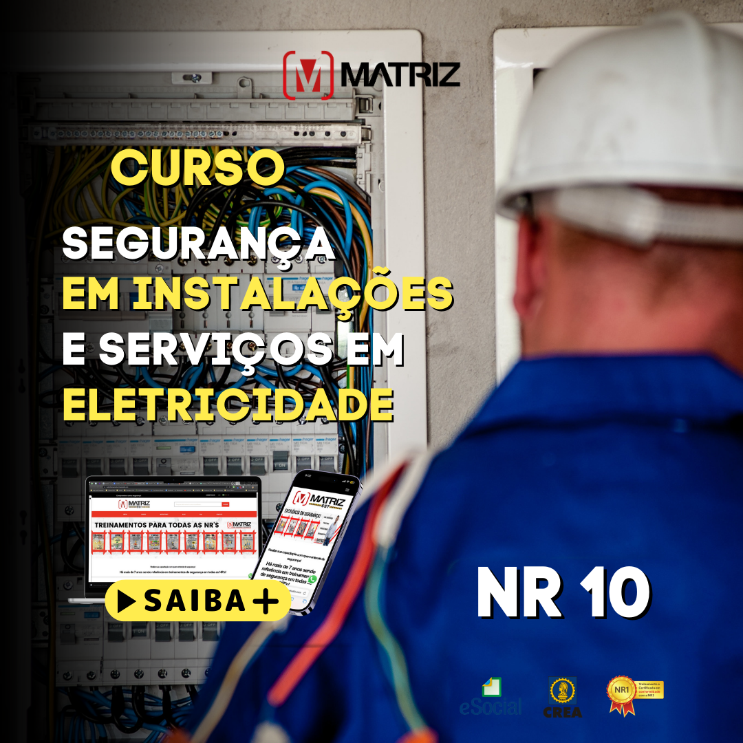Curso NR 10 | Segurança em Instalações e Serviços em Eletricidade (Básico)